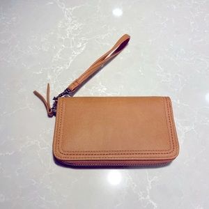 Like new tan wristlet!
